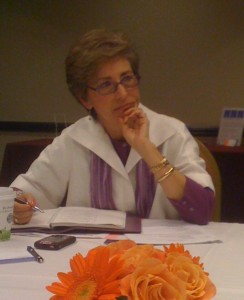 Linda Winter moderated the Publishers' Roundtable discussions during NECC 2009.