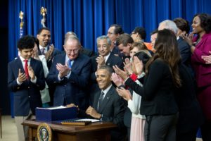 President Obama signed the ESSA on December 10, 2015