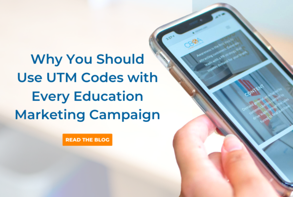 Why you should use UTM codes with every education marketing campaign